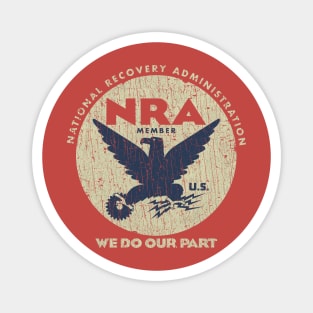 National Recovery Administration 1933 Magnet